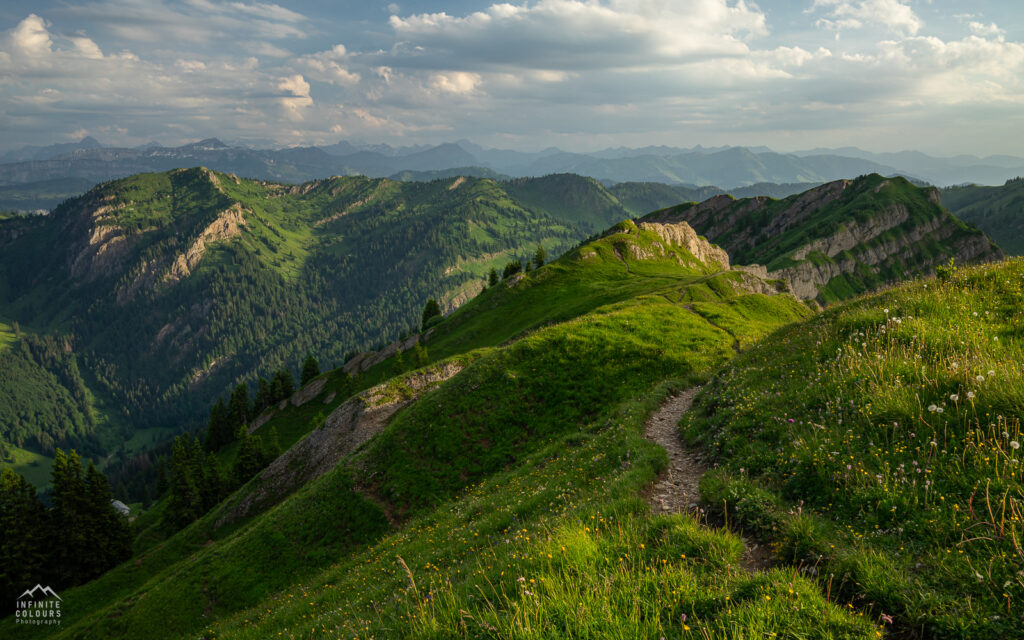 Buralpkopf_Nagelfluhkette_Sonnenuntergang_Wanderung_Landschaftsfotografie_Rindalphorn_Hochgrat_Oberallgäu_Fotografie